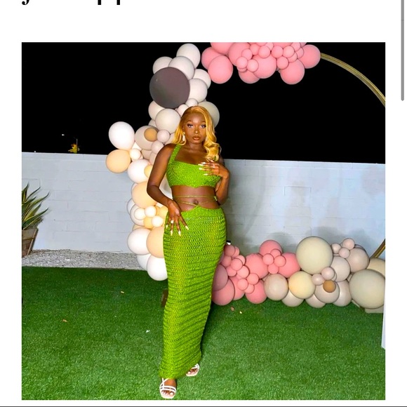 JBD Apparel Ion Top and Skirt Set - Purple - Picture 9 of 10